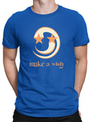 Make a Wish - Crescent Moon and Star Graphic Men's T-shirt