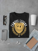 Campus Legend Shield - Retro College Graphic Men's T-shirt