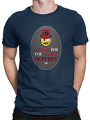 Perfect Outfit Plaid Monocle Graphic Men's T-shirt