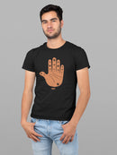 Astro Palmistry - Zodiac Hand Emoji Art Design Men's T-shirt