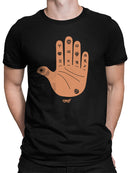 Astro Palmistry - Zodiac Hand Emoji Art Design Men's T-shirt