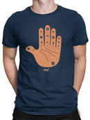 Astro Palmistry - Zodiac Hand Emoji Art Design Men's T-shirt