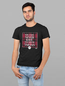 Never Enough Tartan - Bold Plaid Statement Graphic Men's T-shirt