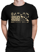 Saturn Vibes - Cosmic Planet Emoji Design Men's T-shirt