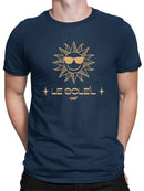 Le Soleil Radiance - Vintage Sun Emoji Graphic Men's T-shirt