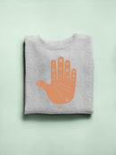 Astro Palmistry - Zodiac Hand Emoji Art Design Women's Sweatshirt