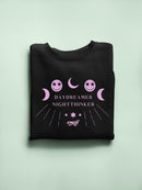 Daydreamer Nightthinker - Cosmic Starry Graphic Women's Sweatshirt