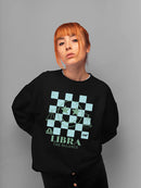 Balanced Perspective - Libra Themed Graphic Women's Sweatshirt
