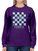 Balanced Perspective - Libra Themed Graphic Women's Sweatshirt