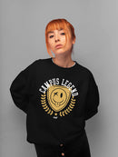 Campus Legend Shield - Retro College Graphic Women's Sweatshirt