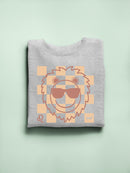 Leo The Lion Emoji - Zodiac Vibes Graphic Women's Sweatshirt