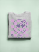 Virgo Emoji Zodiac Charm - Unique Horoscope Design Women's Sweatshirt