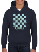 Balanced Perspective - Libra Themed Graphic Youth's Hoodie