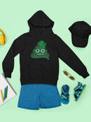 Lucky Clover - Emoji Poo Graphic Youth's Hoodie