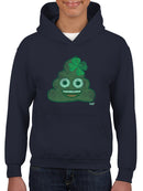Lucky Clover - Emoji Poo Graphic Youth's Hoodie