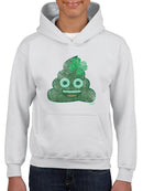 Lucky Clover - Emoji Poo Graphic Youth's Hoodie