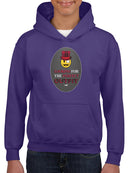 Perfect Outfit Plaid Monocle Graphic Youth's Hoodie