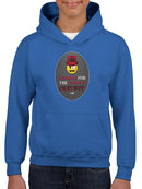 Perfect Outfit Plaid Monocle Graphic Youth's Hoodie