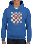 Leo The Lion Emoji - Zodiac Vibes Graphic Youth's Hoodie