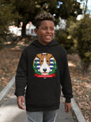 Emoji Polo Club - Classic Dog Emblem Design Youth's Hoodie