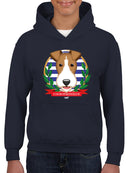 Emoji Polo Club - Classic Dog Emblem Design Youth's Hoodie