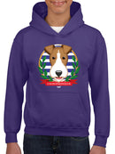 Emoji Polo Club - Classic Dog Emblem Design Youth's Hoodie