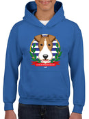 Emoji Polo Club - Classic Dog Emblem Design Youth's Hoodie