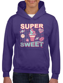 Super Sweet - Ice Cream Retro Fun Design Youth's Hoodie