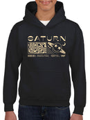 Saturn Vibes - Cosmic Planet Emoji Design Youth's Hoodie