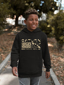 Saturn Vibes - Cosmic Planet Emoji Design Youth's Hoodie