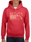 Saturn Vibes - Cosmic Planet Emoji Design Youth's Hoodie