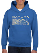 Saturn Vibes - Cosmic Planet Emoji Design Youth's Hoodie