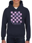 Virgo Emoji Zodiac Charm - Unique Horoscope Design Youth's Hoodie