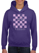 Virgo Emoji Zodiac Charm - Unique Horoscope Design Youth's Hoodie