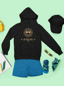 Le Soleil Radiance - Vintage Sun Emoji Graphic Youth's Hoodie