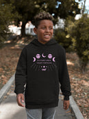 Daydreamer Nightthinker - Cosmic Starry Graphic Youth's Hoodie