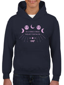 Daydreamer Nightthinker - Cosmic Starry Graphic Youth's Hoodie