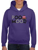 Poo Mood - Funny Emoji Design Youth's Hoodie
