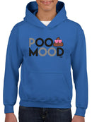 Poo Mood - Funny Emoji Design Youth's Hoodie