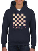 Scorpio Zodiac - Emoji Scorpion Graphic Youth's Hoodie