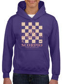 Scorpio Zodiac - Emoji Scorpion Graphic Youth's Hoodie