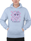 Virgo Emoji Zodiac Charm - Unique Horoscope Design Men's Hoodie
