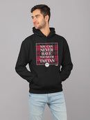Never Enough Tartan - Bold Plaid Statement Graphic Men's Hoodie