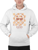 Leo The Lion Emoji - Zodiac Vibes Graphic Men's Hoodie