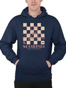 Scorpio Zodiac - Emoji Scorpion Graphic Men's Hoodie