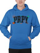 PRPY Street Graphic - Playful Symbols Art Design Men's Hoodie