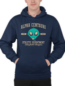 Alpha Centauri Athletics - Alien Sports Emoji Graphic Men's Hoodie
