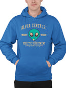 Alpha Centauri Athletics - Alien Sports Emoji Graphic Men's Hoodie