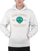 Alpha Centauri Athletics - Alien Sports Emoji Graphic Men's Hoodie