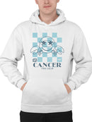 Cancer Zodiac - Emoji Crab Graphic Men's Hoodie